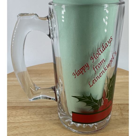 Stein Glass Jacob Leinekugel Brewing Co Chippewa Falls Wisconsin 5.75” T x 2.75” - Picture 5 of 16